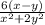 \frac{6(x-y)}{x^{2}+2y^{2} }