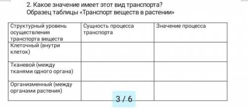 ❗❗❗❗❗❗❗❗❗❗❗❗❗❗❗❗❗❗❗❗❗❗❗❗❗❗❗❗❗ Биология 6 класс, авторы: сивоглазов и плещеков. § 17 транспорт вещест