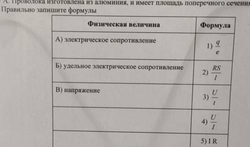 правильно запишите формулы