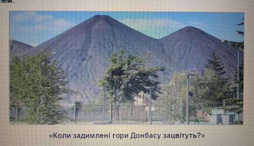 .які екологічні проблеми пов'язані із зображеними на світлині антропогенними формами рельєфу? Запроп