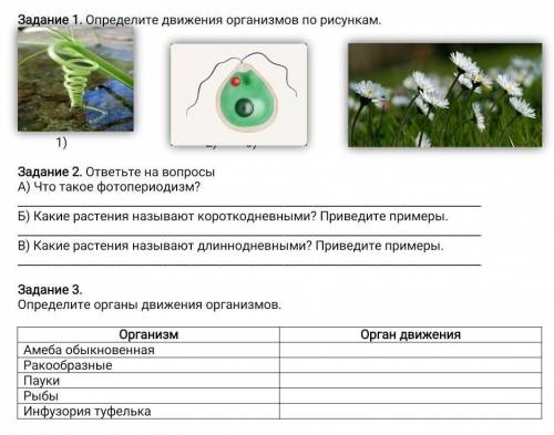 , сор 2 по биологии 3 четверть 7 класс