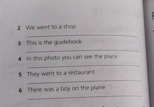 4 ** Complete the sentences with the information in the box. Use defining relative clauses. family c