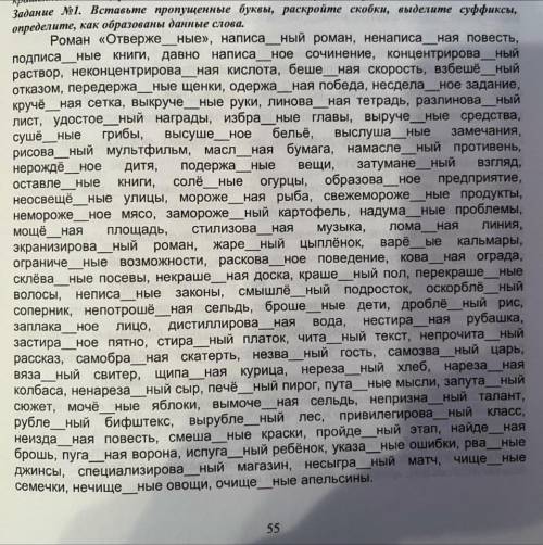 дам 30б русский язык,тема-одна или две н