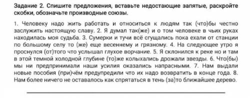 Спишите предложения, вставьте недостающие запятые, раскройте скобки, обозначьте производные союзы.