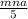 \frac{mna}{5}