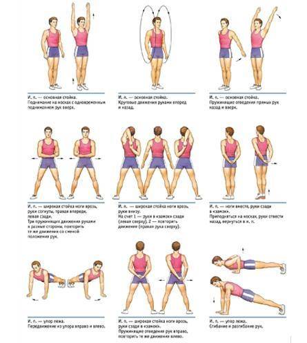 Составьте и опишите комплекс упражнений «исходное положение (стойки)», перемещения