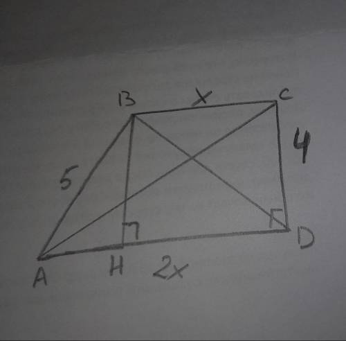 Большее основание прямоугольной трапеции вдвое больше её меньшего основания , а боковые стороны равн