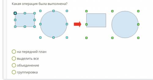 ИНФОРМАТИКА Какая операция была выполнена? 7.26.16.png(прикреплю) на передний план выделить все объе