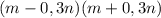 (m-0,3n)(m+0,3n)