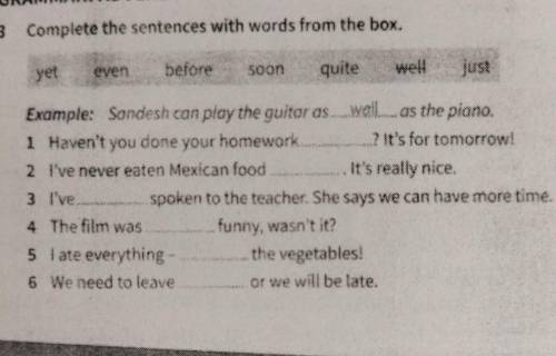 3 Complete the sentences with words from the box. yet En 300 wall TU Example: Sondesh can play the g