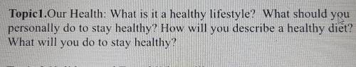 Task One choose One of the topics Below in full sentences examples of sentences sentinel-2 paragraph