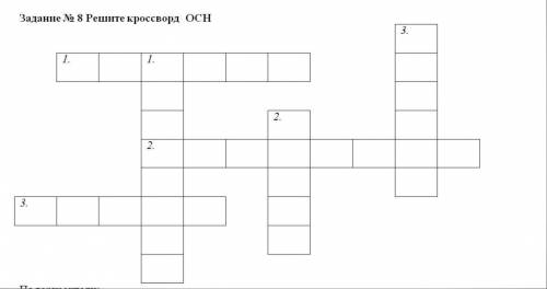 По горизонтали: 1 – синюшность кожных покровов 2 – тотальный отёк (периферические отёки в сочетании 