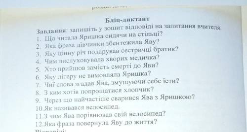 Бліц-диктант Тереодори з Васюківки