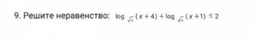 Решите неравенство log6(x+4)+log6(x+1)≤2