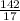 \frac{142}{17}