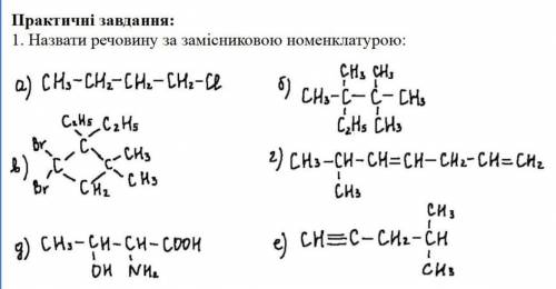 Назвать вещество по заместительной номенклатуре