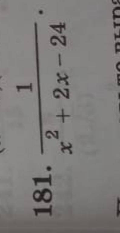 1/x²+2x-24 ЧЕРЕЗ ДИСКРИМИНАНТ