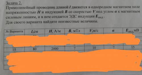 Физика первый курс колледжа, ничего не понятно 15 вариант