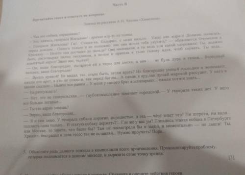 Обьясните роль данного эпизода в композиции всего произведения. Проанализируйте проблему, которая по