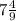 7\frac{4}{9}