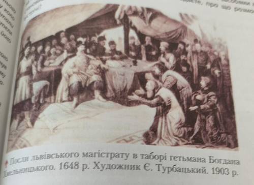 роздивіться зображення що передували події відображено на картині знайдіть на картині гетьмана та ль