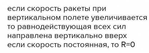 При якому співвідношенні сил, що діють на ракету під час старту, вона починає підніматися рівноприск