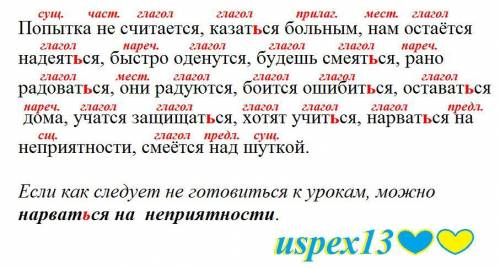 Спиши слова. Вставь, где надо, Ь. Подпиши названия всех частей речи. Составь предложение с одним из